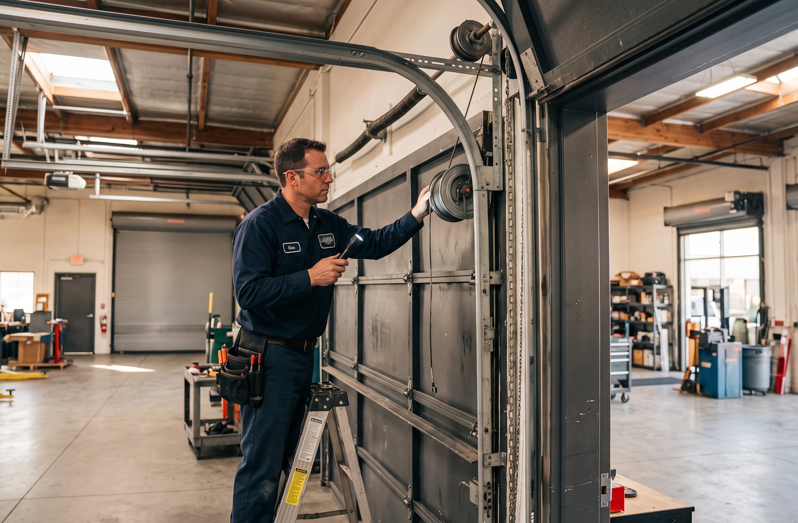 commercial garage door repair image for Garage Doors Milpitas