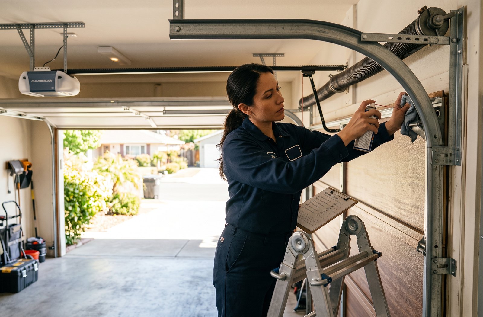 maintenance tune-up image for Garage Doors Milpitas