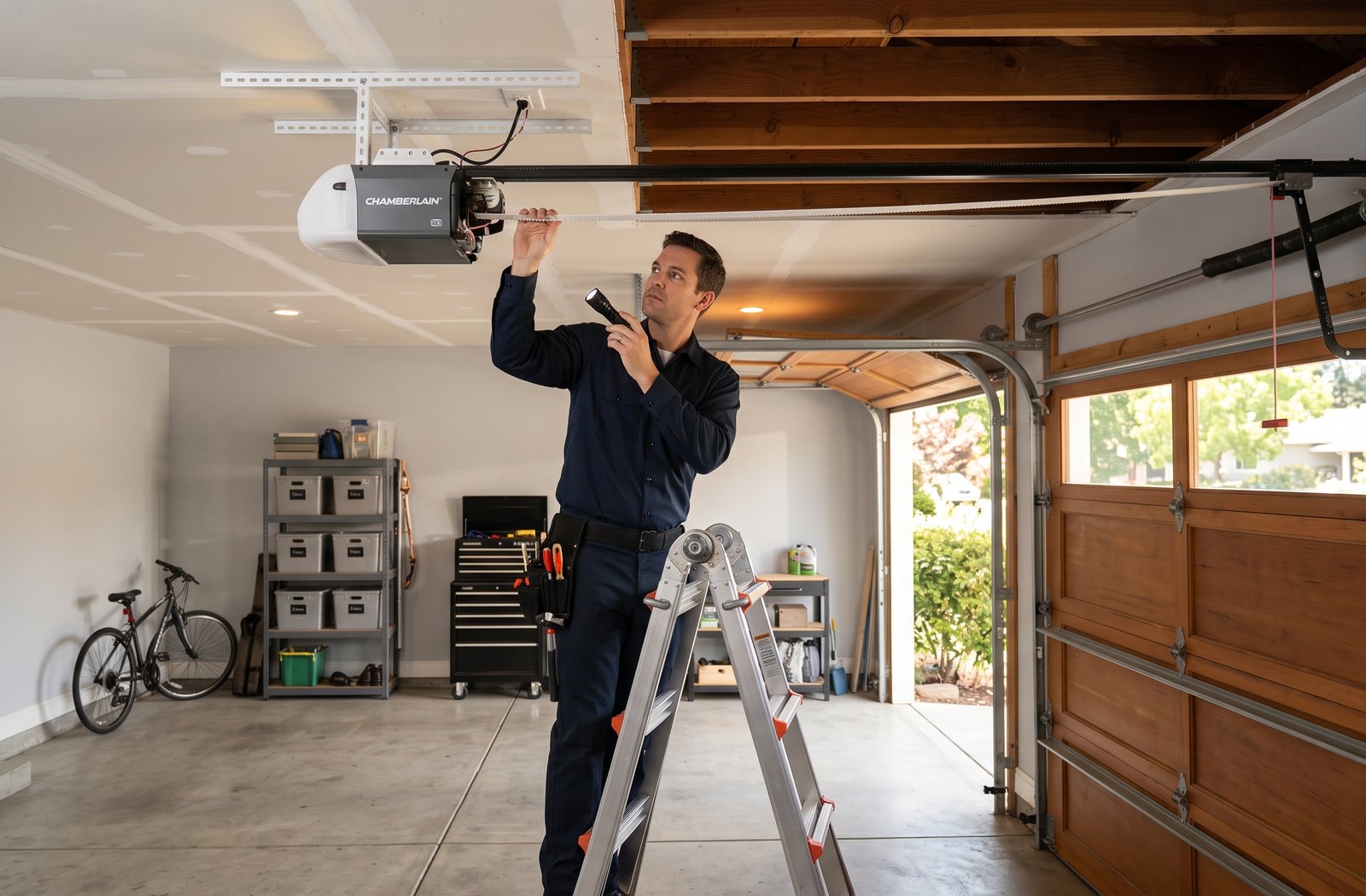 opener repair image for Garage Doors Milpitas