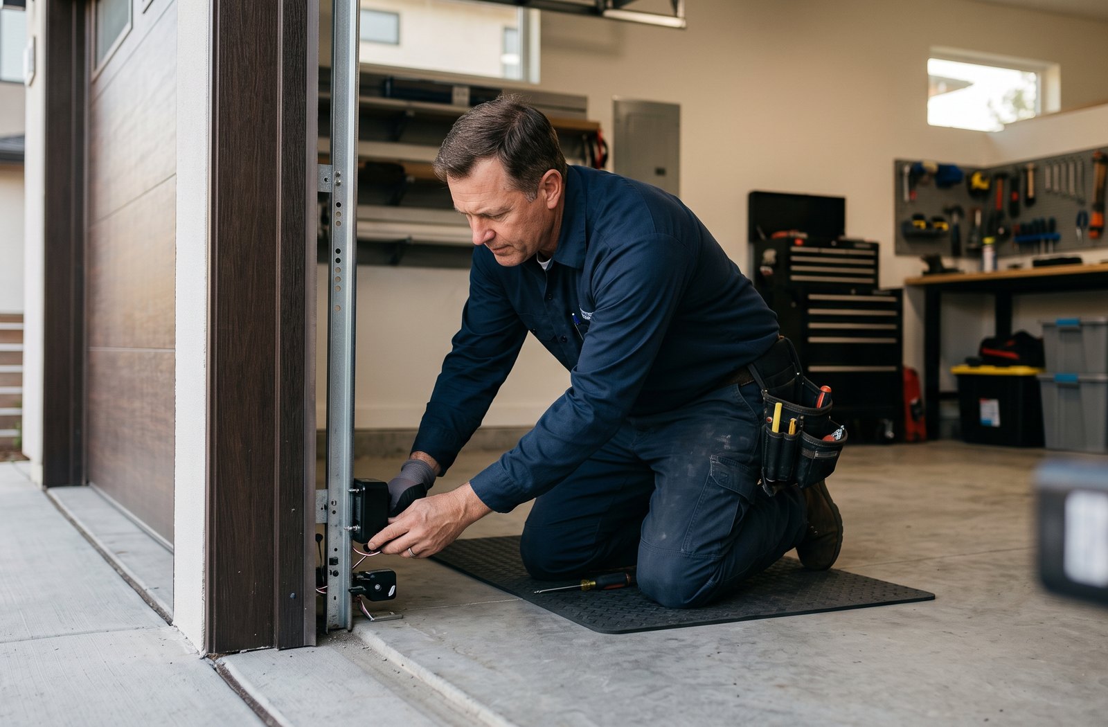 sensor repair image for Garage Doors Milpitas